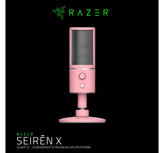 RAZER SEIREN X (ไมโครโฟนดิจิตอล) QUARTZ PINK 1 Y.